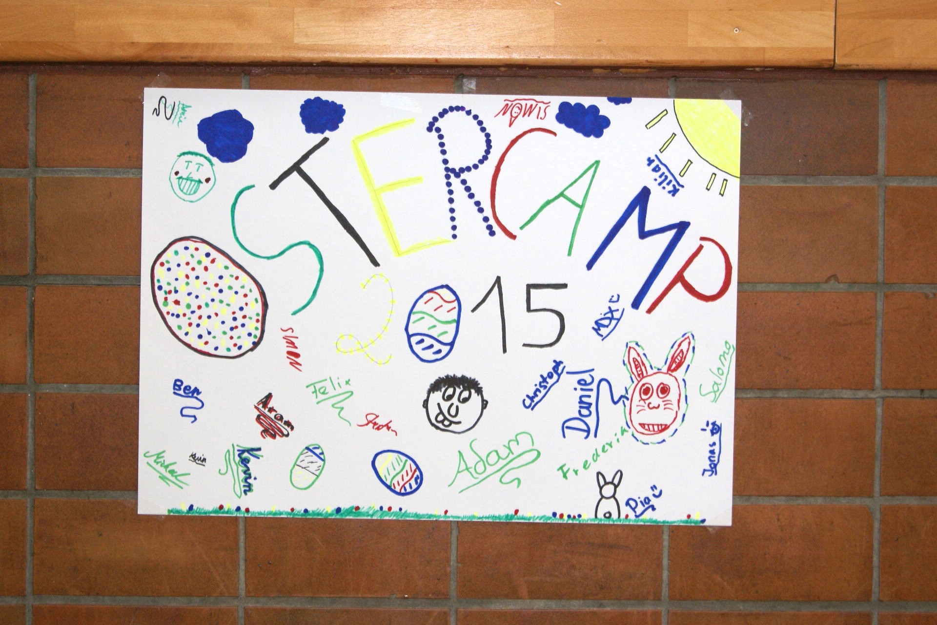 Das fertige Plakat